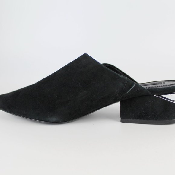 NEW Alexander Wang Pointy Toe Suede Mule - Picture 10 of 16